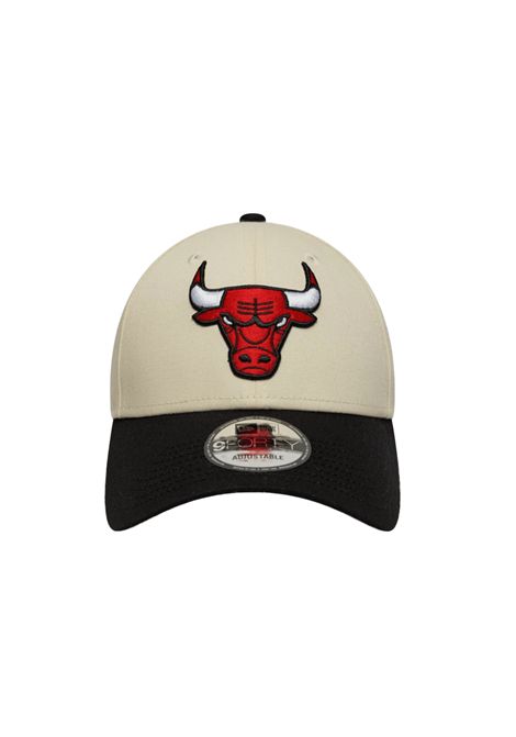 Cappello New Era 9FORTY Chicago Bulls NBA Colour Block Crema Nero Unisex NEW ERA | Cappelli | 60771883-